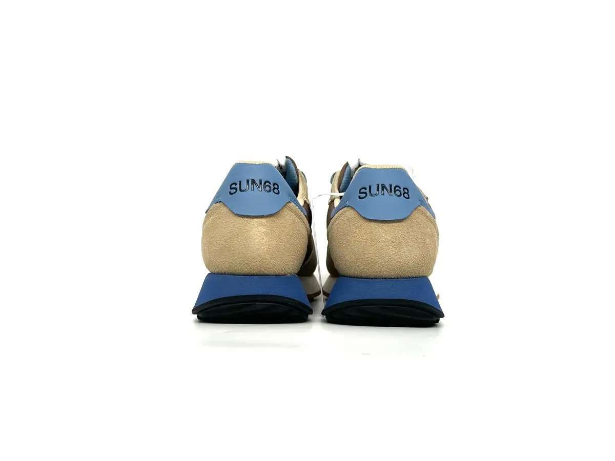 Sun68 sneakers uomo Jaki 2.0 Bicolor beige volpe - Image 3
