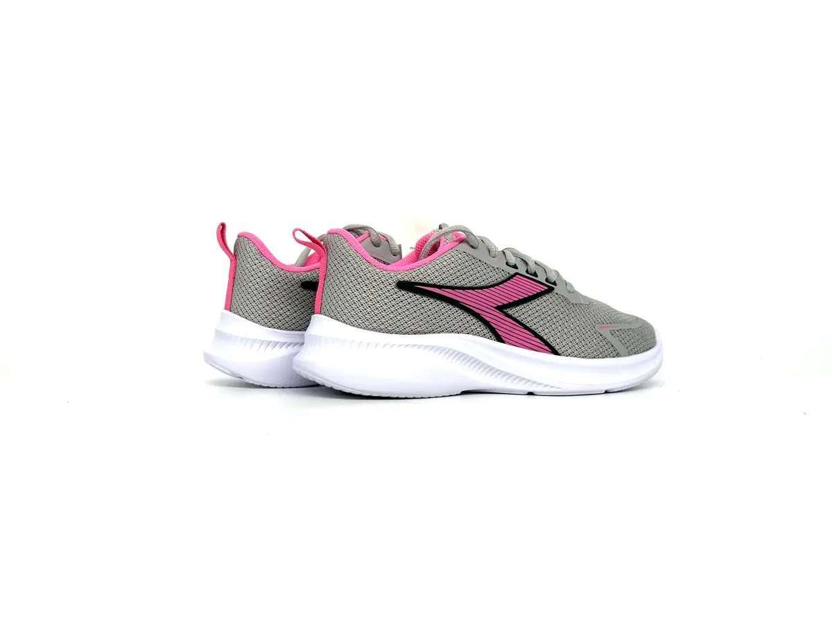 Diadora running donna Robin 7 W silver pink fluo - Image 2