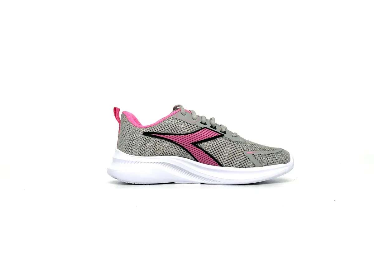 Diadora running donna Robin 7 W silver pink fluo - Image 5