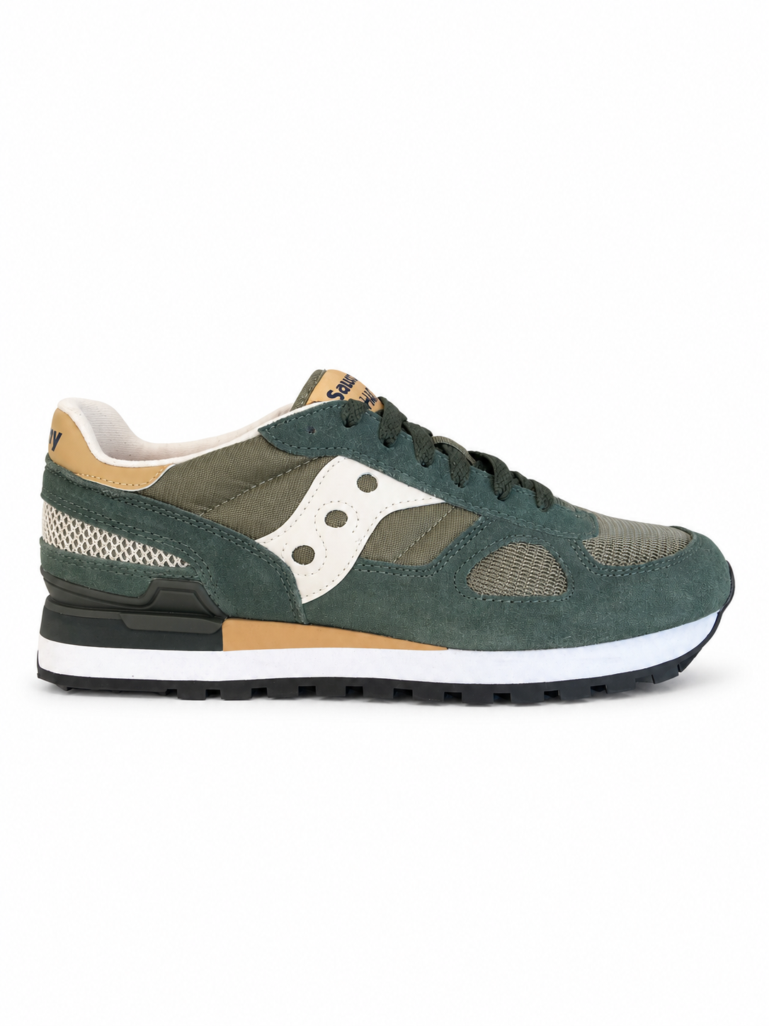 Saucony shadow sneaker uomo verde oliva - Image 2