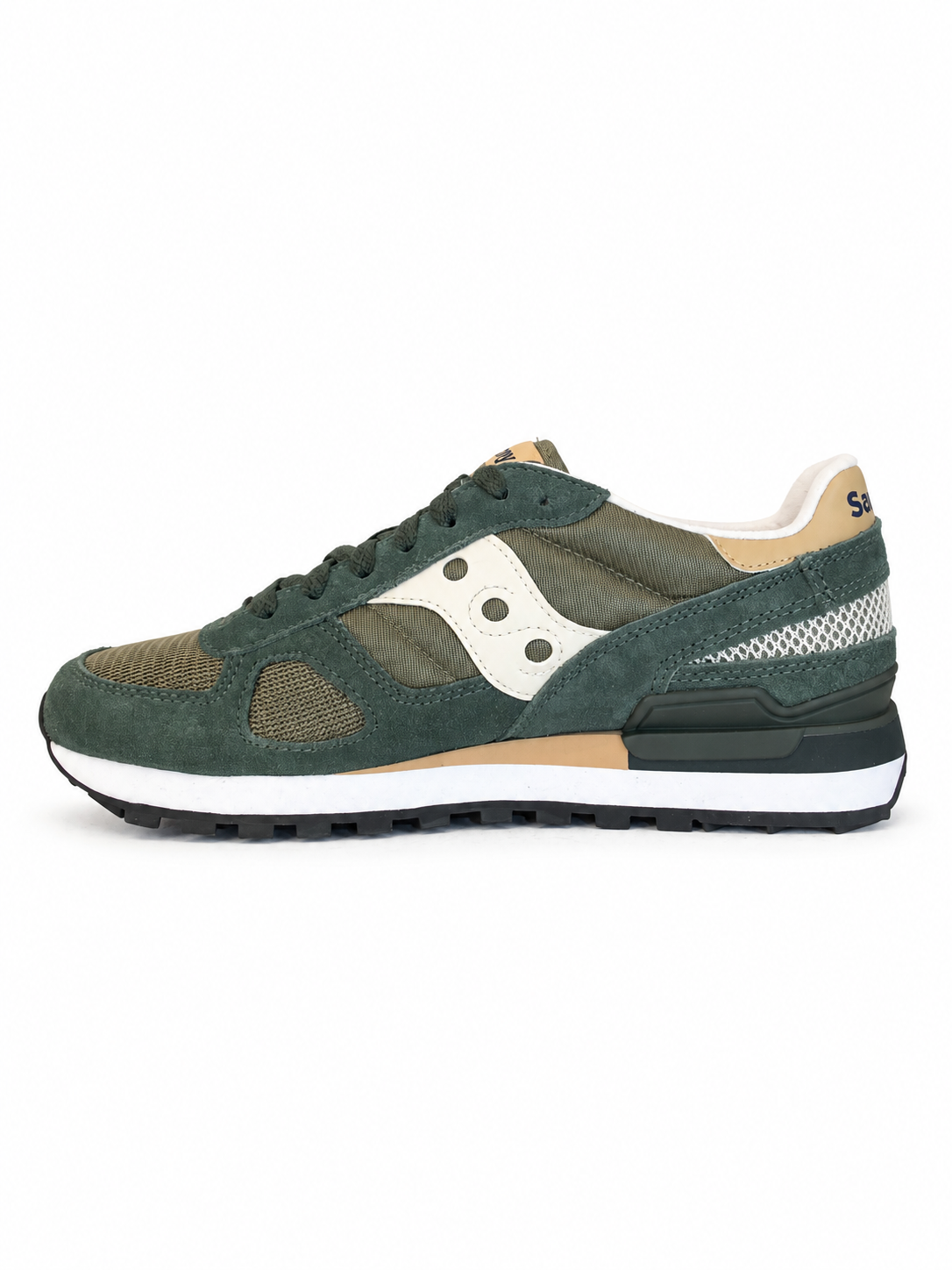 Saucony shadow sneaker uomo verde oliva - Image 3