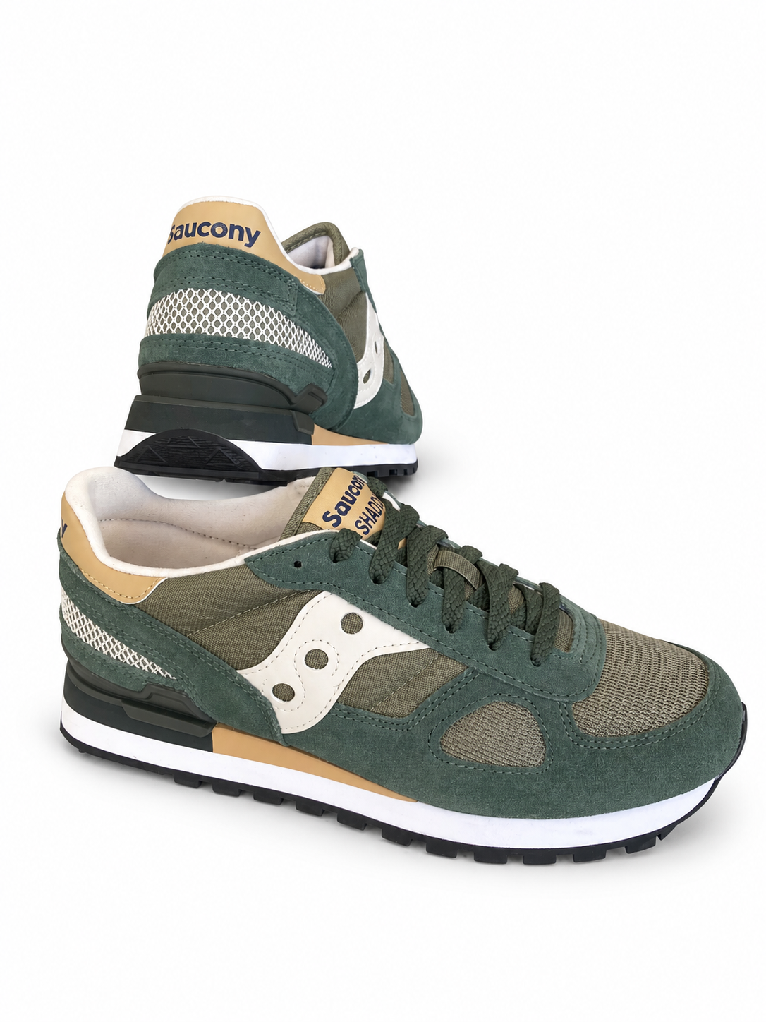 Saucony shadow sneaker uomo verde oliva - Image 4