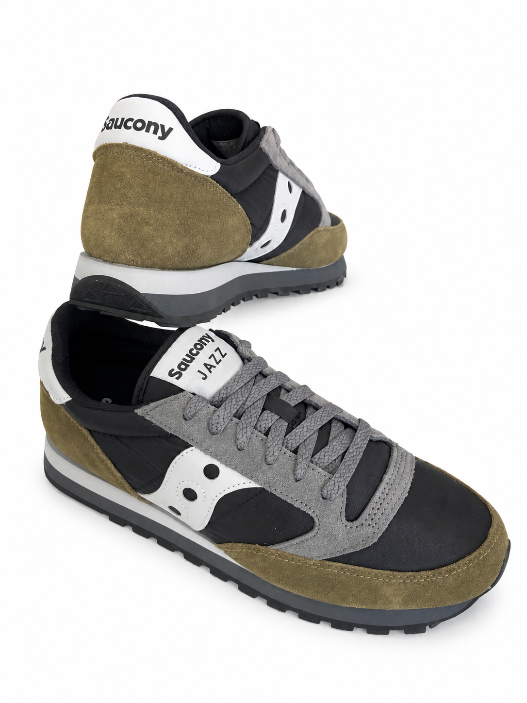 Saucony jazz sneaker uomo verde nero - Image 3