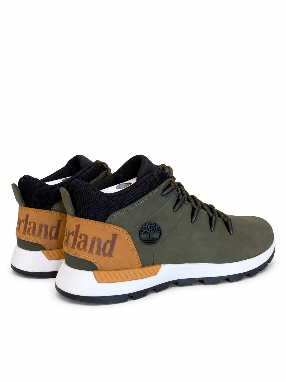 Timberland mid lace sneakers uomo Sprint Trekker leaf green - Image 2