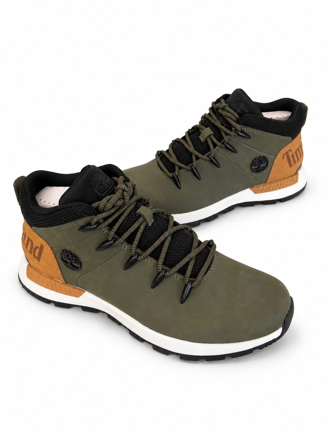 Timberland mid lace sneakers uomo Sprint Trekker leaf green - Image 6