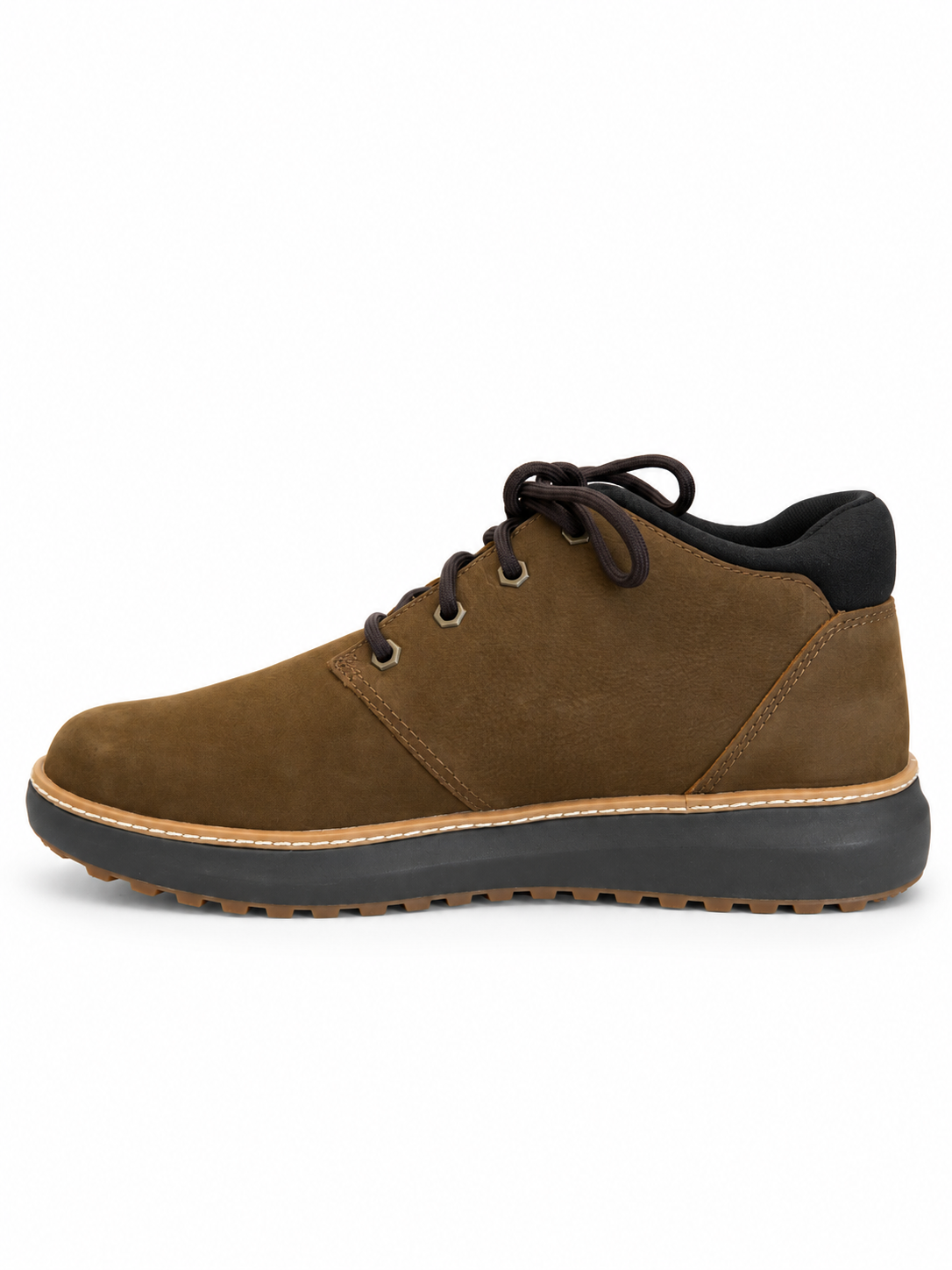 Timberland mid lace scarponcino uomo Hudson Road marrone scruro - Image 5