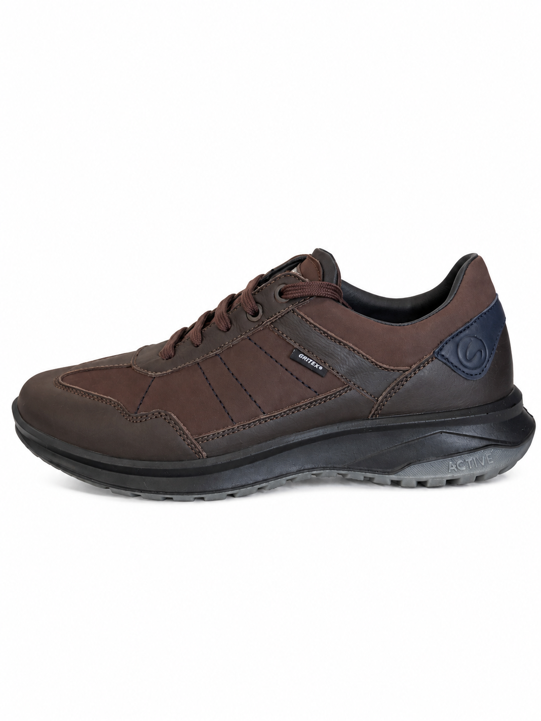 Grisport Active scarpe stringate uomo pelle testa di moro - Image 4